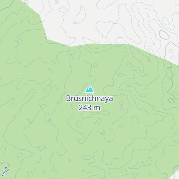Map of Brusnichnaya