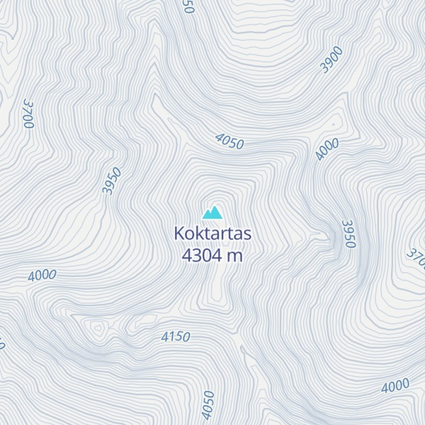 Map of Koktartas