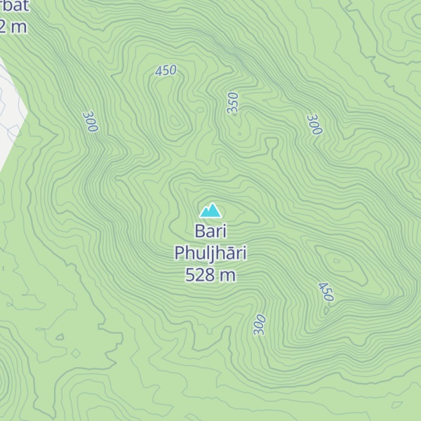 Map of Bari Phuljhāri