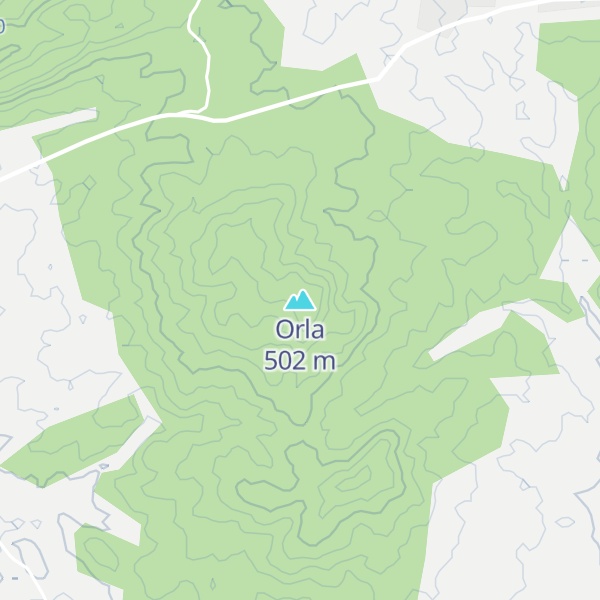 Map of Orla