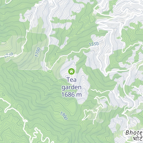 Map of Tea garden
