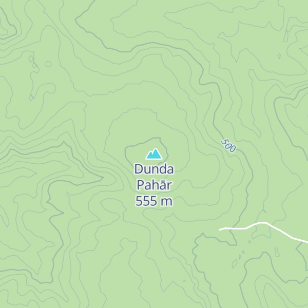Map of Dunda Pahār