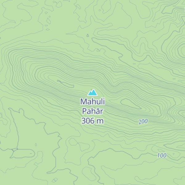 Map of Mahuli Pahār