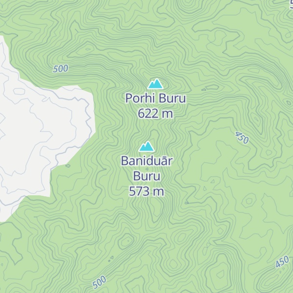Map of Baniduār Buru