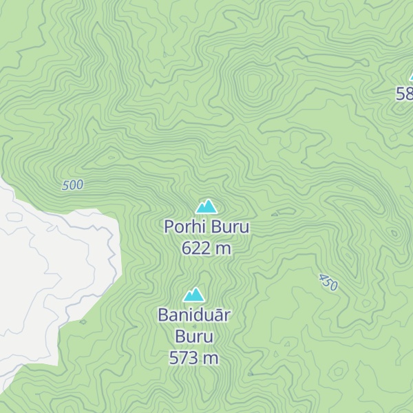 Map of Porhi Buru