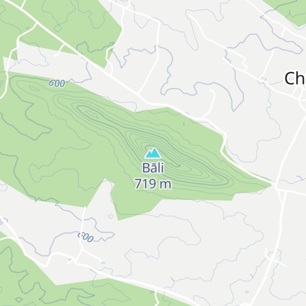 Map of Bāli