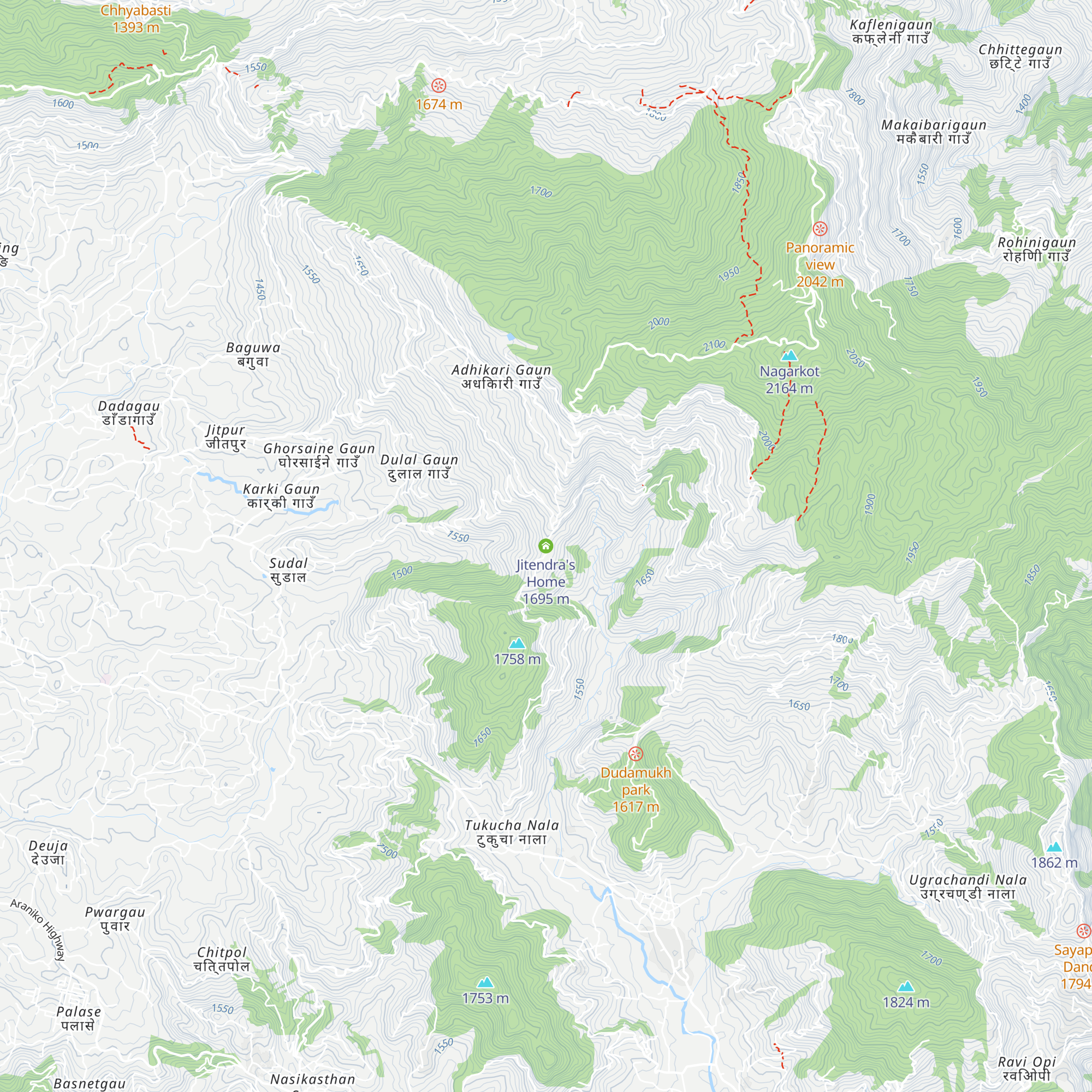 Jitendra's Home map