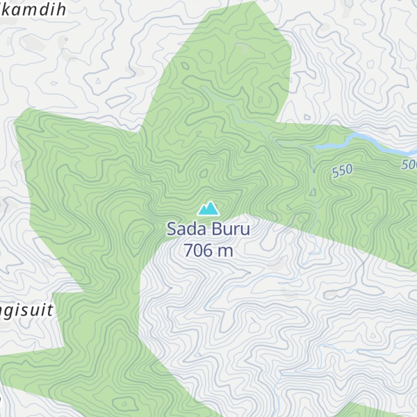 Map of Sada Buru