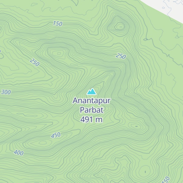 Map of Anantapur Parbat