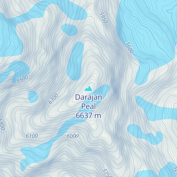 Map of Darajan Peal