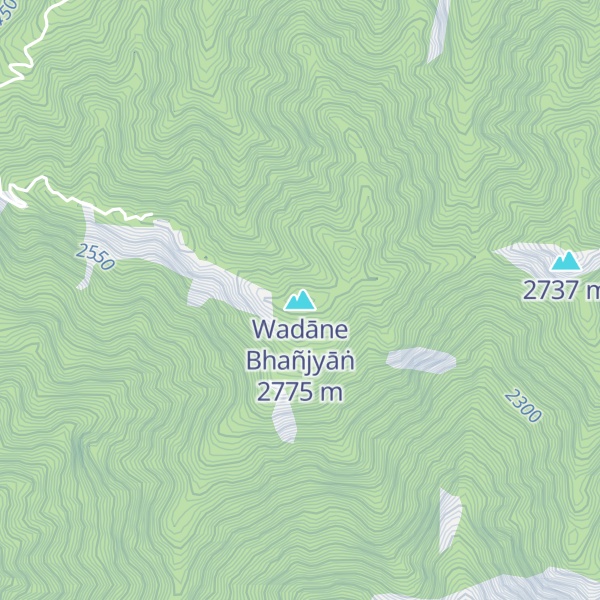Map of Wadāne Bhañjyāṅ
