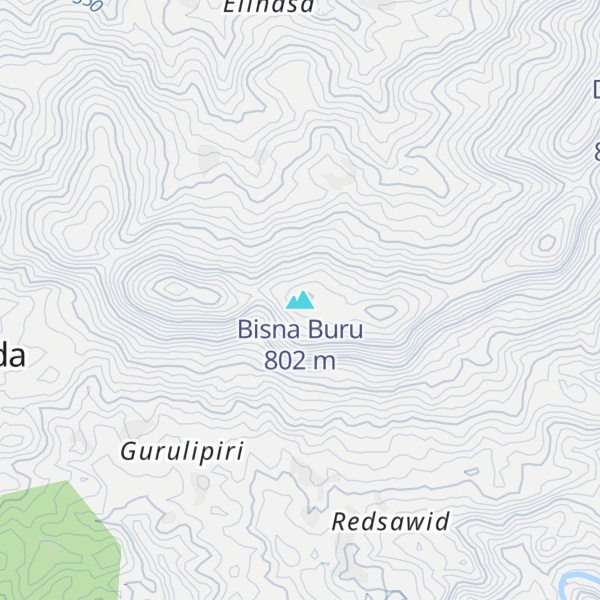 Map of Bisna Buru