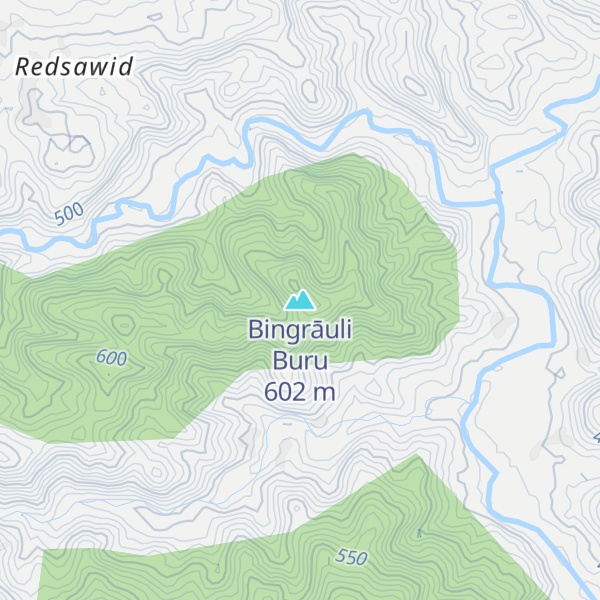 Map of Bingrāuli Buru