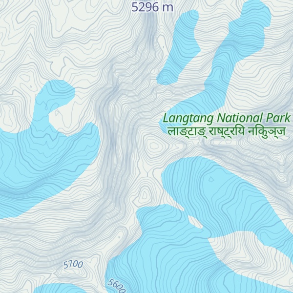 Map of Baden-Powell Scout Peak