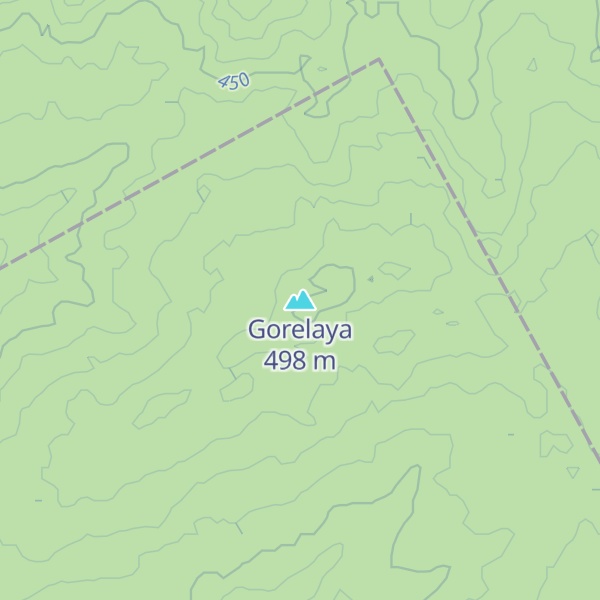 Map of Gorelaya