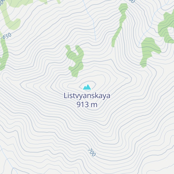 Map of Listvyanskaya