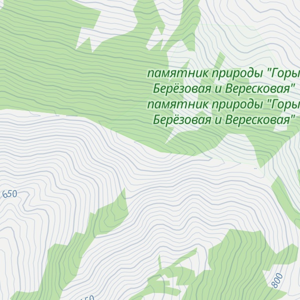 Map of Vereskovaya