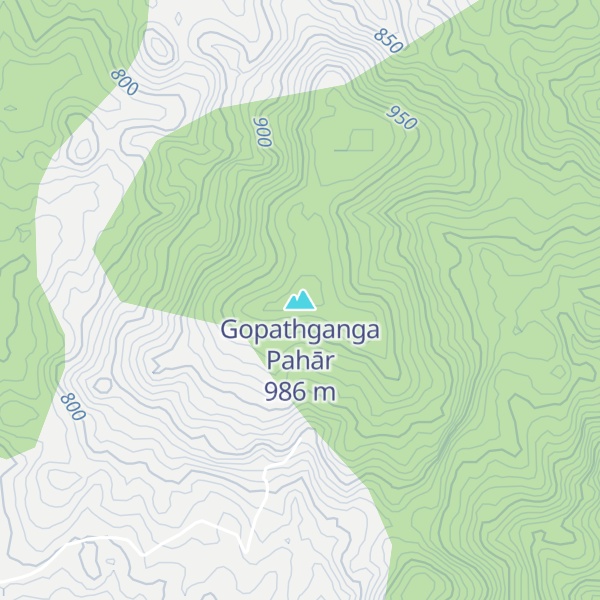 Map of Gopathganga Pahār