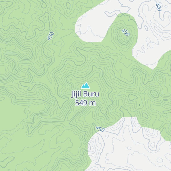 Map of Jijil Buru
