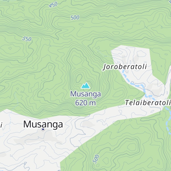 Map of Musanga