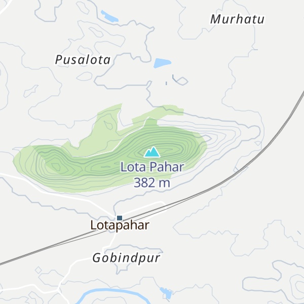 Map of Lota Pahar
