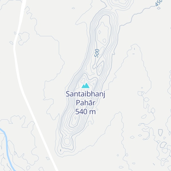 Map of Santaibhanj Pahār