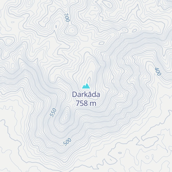 Map of Darkāda