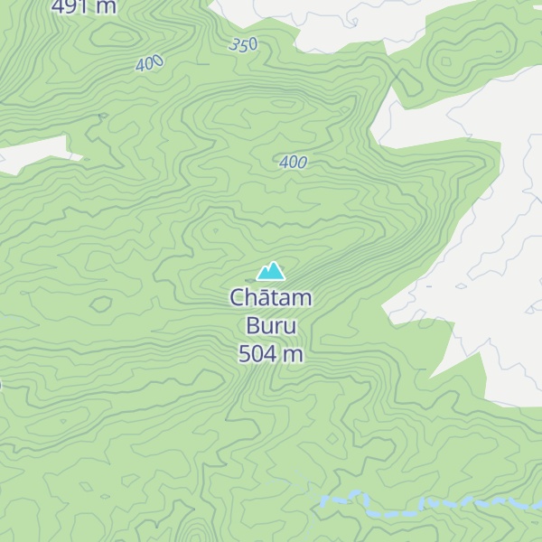 Map of Chātam Buru
