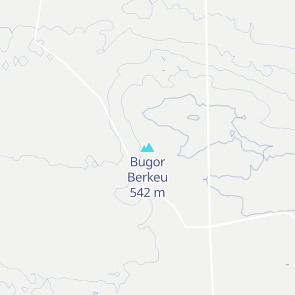 Map of Bugor Berkeu