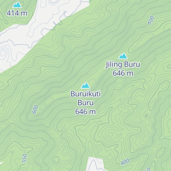 Map of Buruikuti Buru