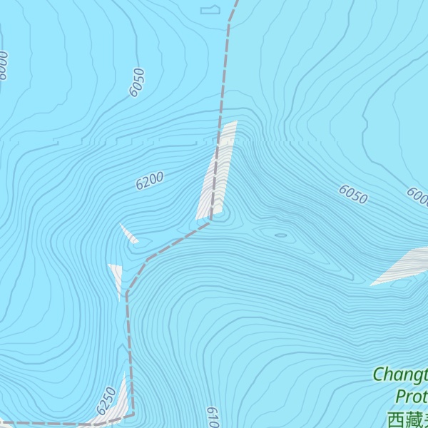 Map of Songzhi Peak
