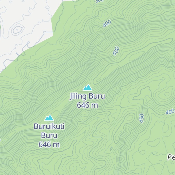 Map of Jiling Buru