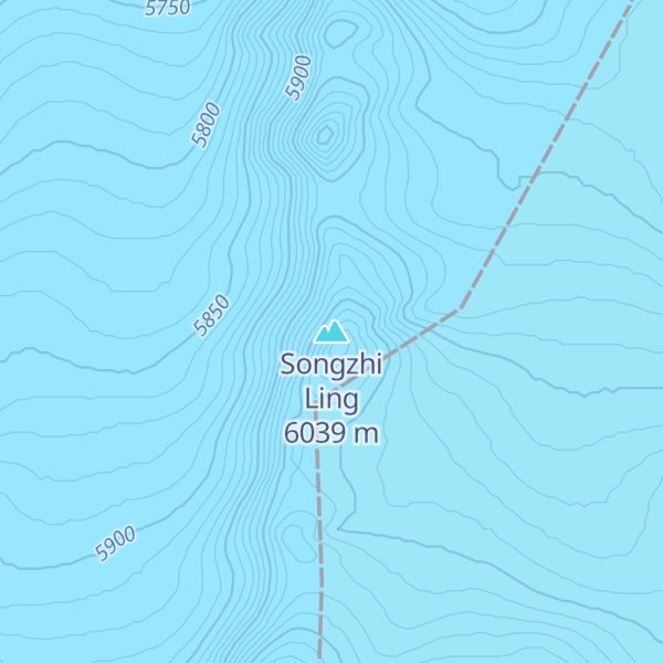Map of Songzhi Ling