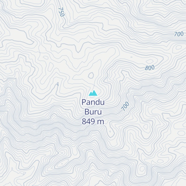 Map of Pandu Buru