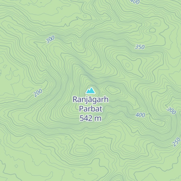 Map of Ranjāgarh Parbat