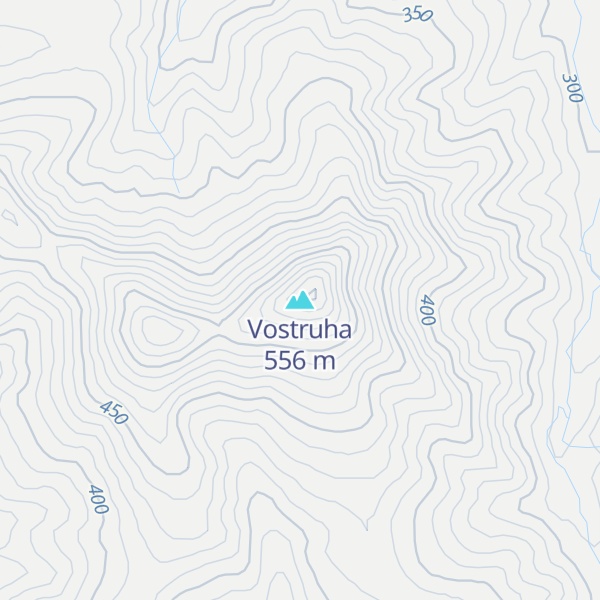 Map of Vostruha