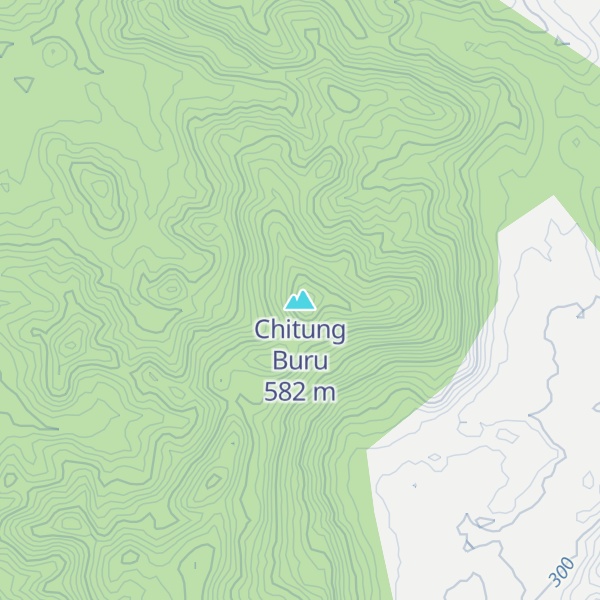 Map of Chitung Buru