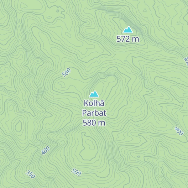 Map of Kolhā Parbat