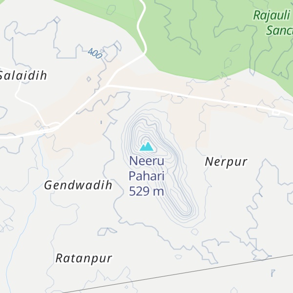 Map of Neeru Pahari