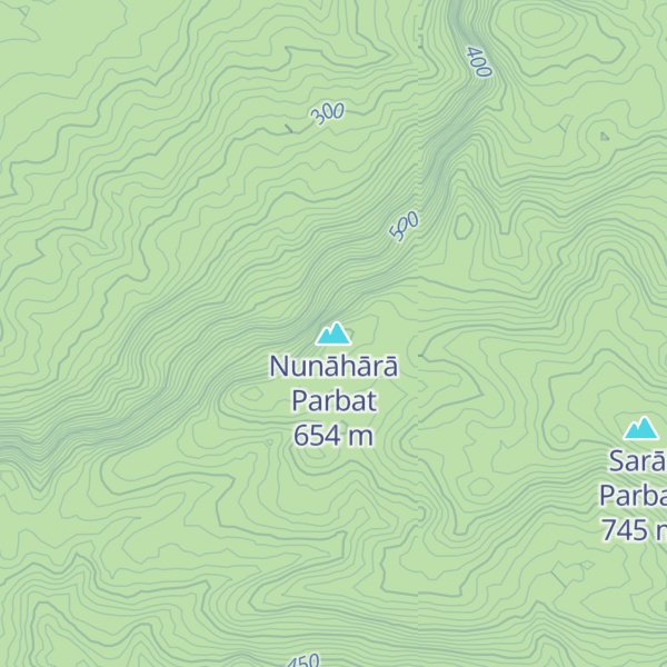 Map of Nunāhārā Parbat