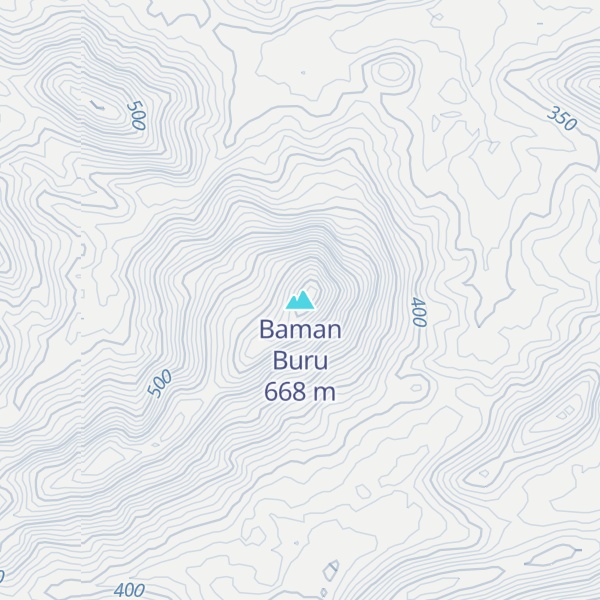 Map of Baman Buru