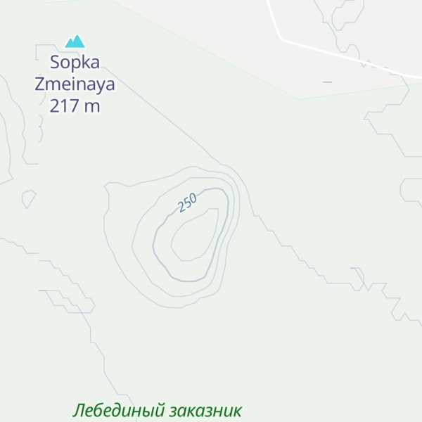 Map of Sopka Talickaya