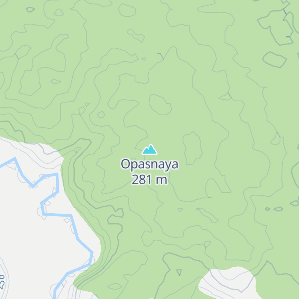 Map of Opasnaya