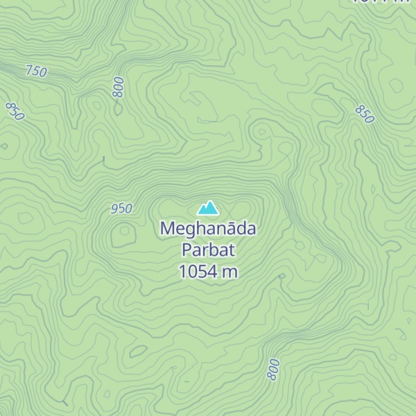 Map of Meghanāda Parbat