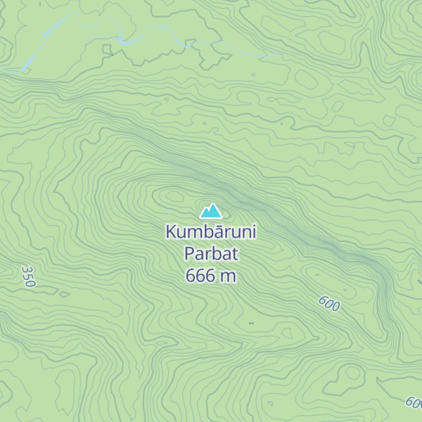 Map of Kumbāruni Parbat