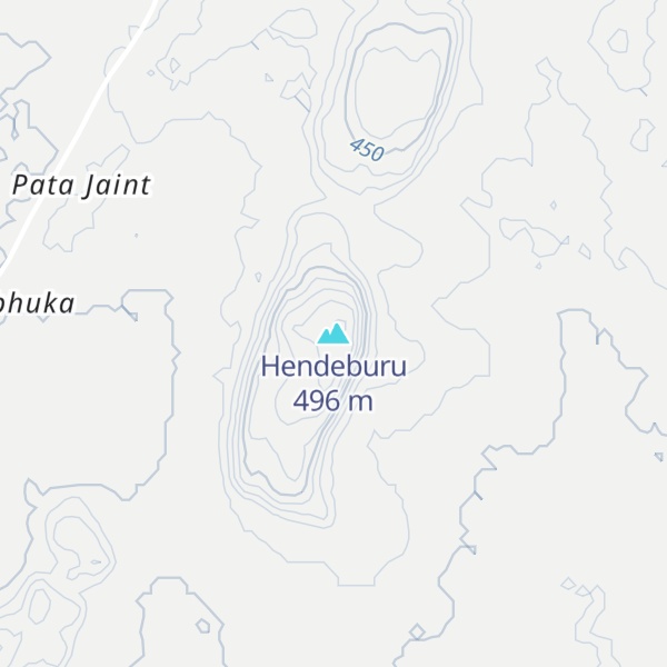 Map of Hendeburu