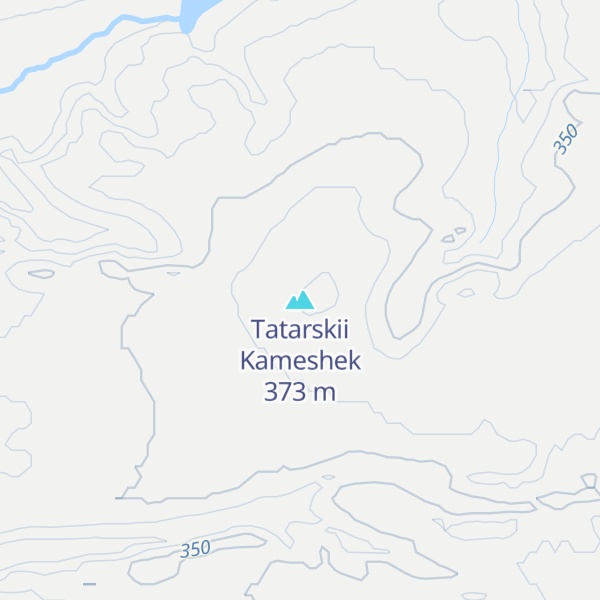 Map of Tatarskii Kameshek