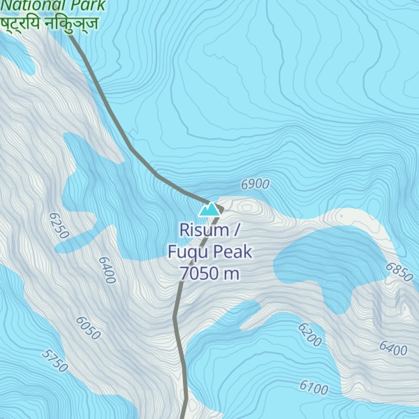 Map of Risum / Fuqu Peak