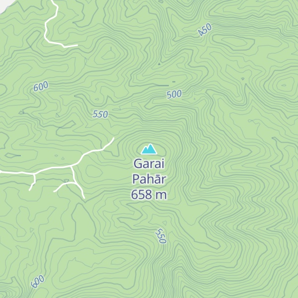 Map of Garai Pahār