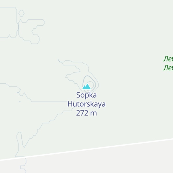 Map of Sopka Hutorskaya